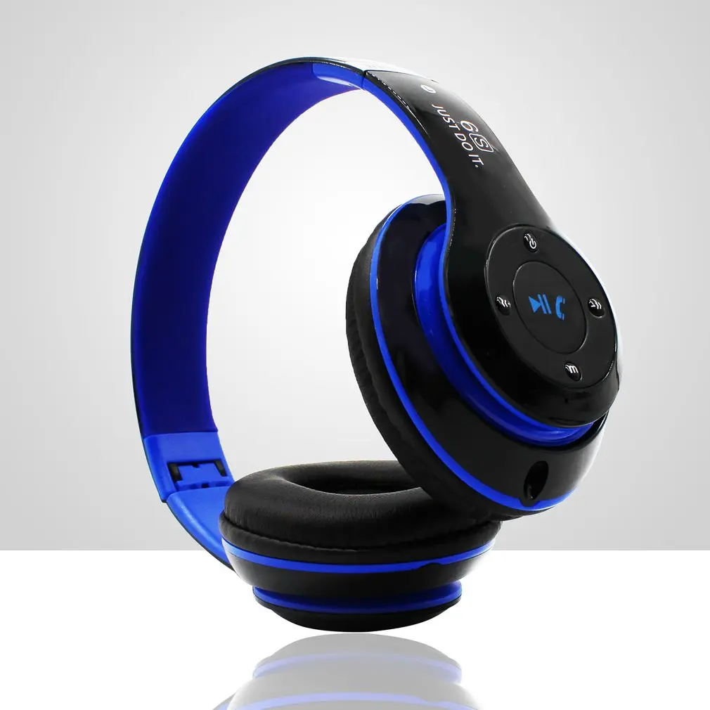 Универсальный супер бас беспроводной Bluetooth над ушами игровая гарнитура наушники повязка для ноутбука планшета мобильного телефона