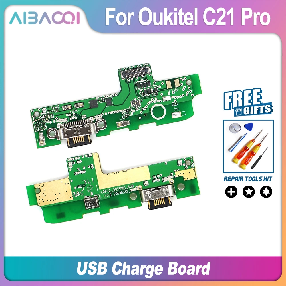 AiBaoQi Новый USB-разъем для зарядки с микрофоном телефона Oukitel C21 Pro | Мобильные