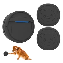PAPASGIX многофункциональные дверные колокольчики для собак, для тренировок, беспроводной дверной звонок, датчик, кликер, колокольчик, тренировочный инструмент