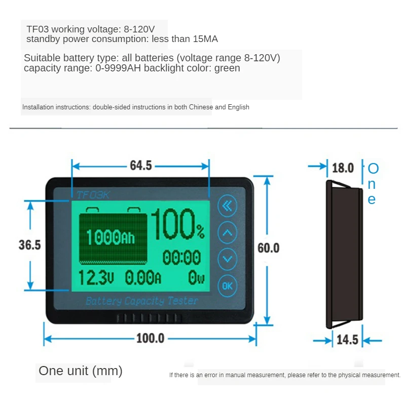 capacidade da bateria lipo display lcd restante detector tester 3s 4S 7s 8s