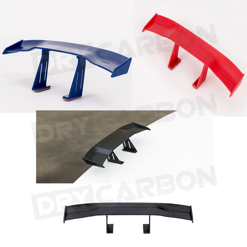 

GT Style Mini Carbon Look Car Rear Spoiler Mini Winglet Duckbill Rear Trunk Wing Spoiler for Car Auto for Toy Car