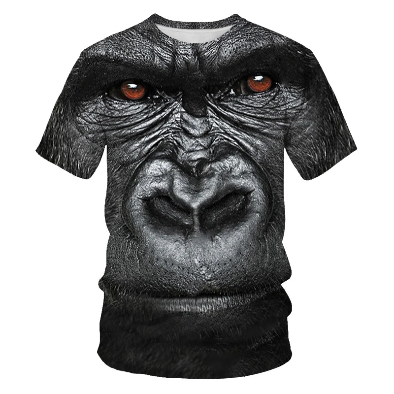 Summer Fashion New Men's Dragon Ball T-shirt Cartoon Monkey King Character 3d Printed Children's Casual Short Sleeve Shirt