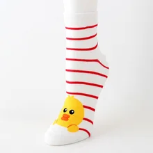 Новые весенние женские Носки с рисунком панды, горизонтальные полоски, пот и дезодорант, носки, популярные хлопковые носки, спортивные трендовые носки