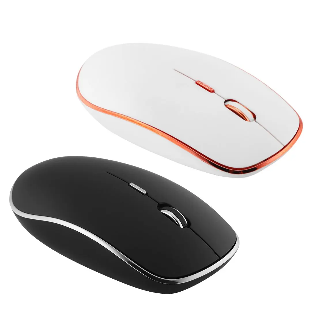 2.4G Slim Silent Wireless Computer Mouse With Nano Receiver 1800DPI Adjustable Optical Mouse Silent Click For PC Laptop wireless mouse