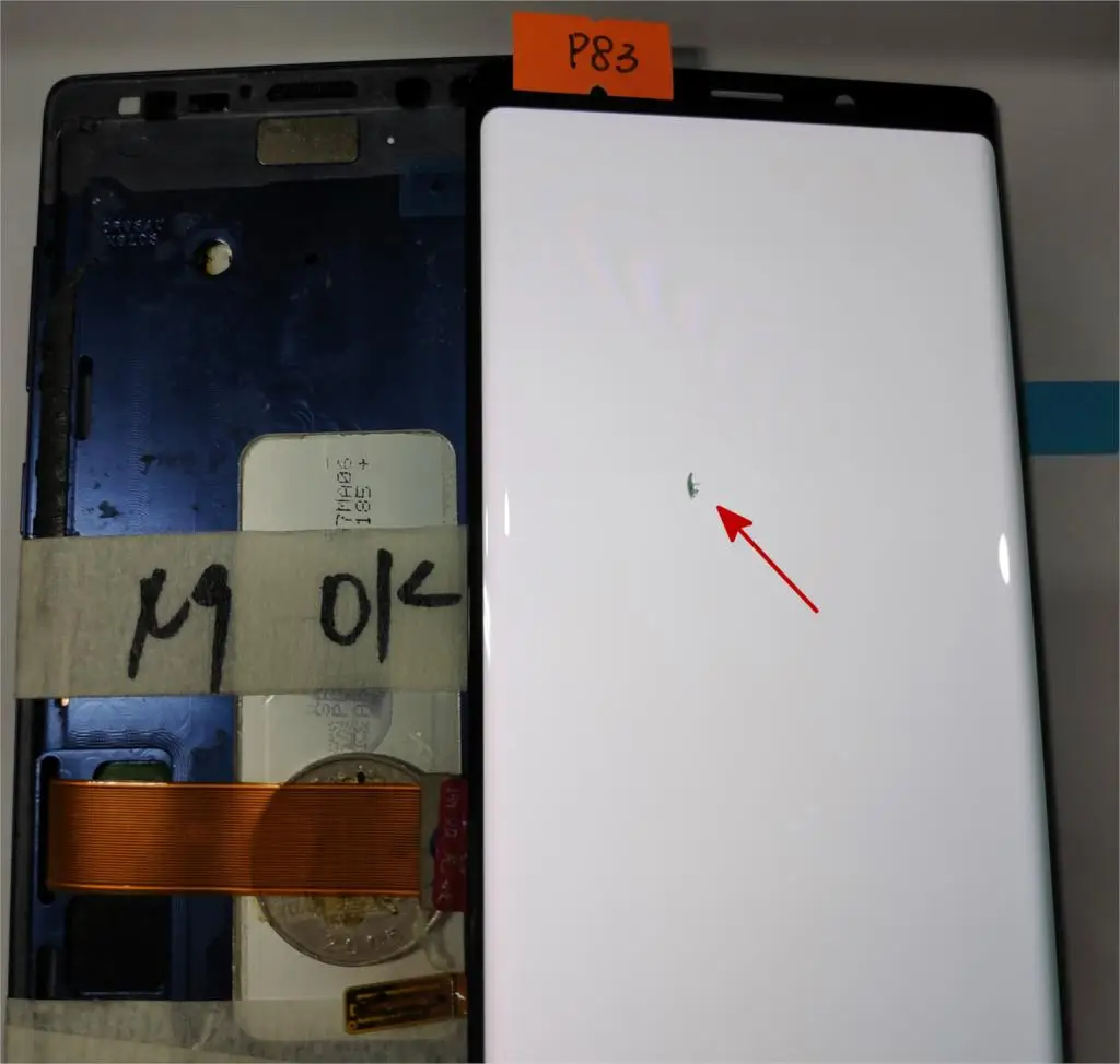 Для samsung Galaxy Note 9 N960 N960F N960D N960DS дефект ЖК-дисплей кодирующий преобразователь сенсорного экрана в сборе Super Amoled