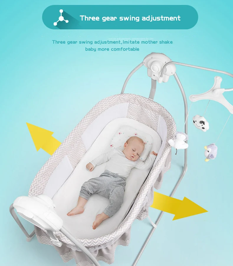 baby sleeping bed automatic