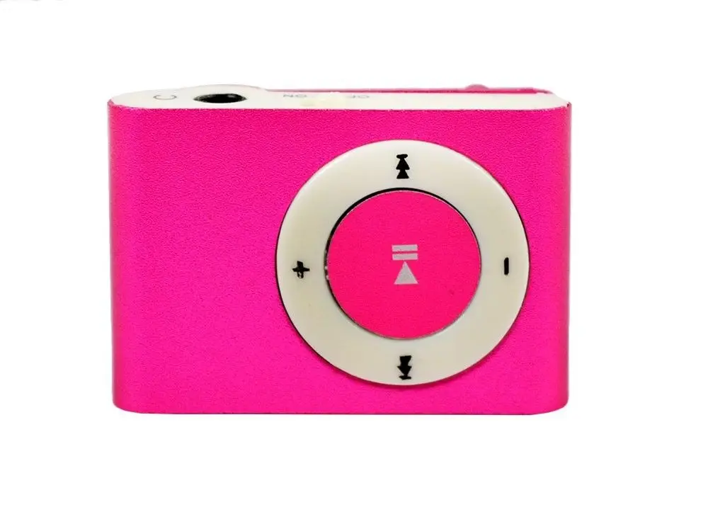 Clip-on Mini Metal TF/SD Slot USB Portable Micro MP3 Player Good Quality  Music Player For Running Relaxing