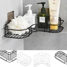 

Bathroom Shelf Shampoo Storage Rack Cosmetics Shower Holder Kitchen Organizer Supports With Suction Cup Housekeeper On Wall