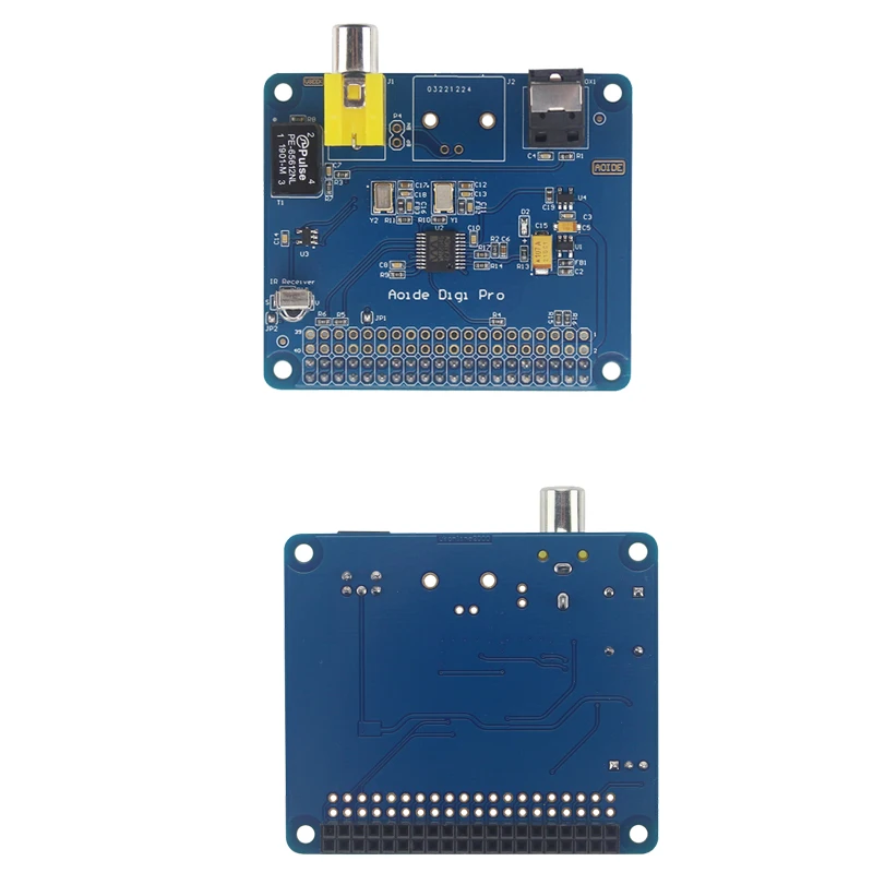 Цифровая звуковая плата Raspberry Pi 4 AOIDE DIGI PRO чехол из алюминиевого сплава с