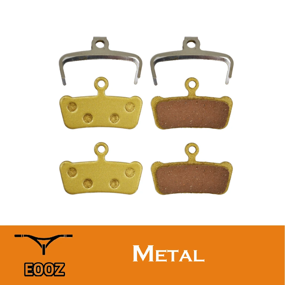 Generic Eooz 2 Pairs Metal Metallic Bicycle Disc Brake Pads For Xo