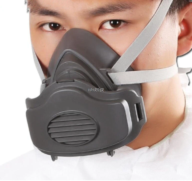 Герметичная маска. Маска фильтрующая противопыльная. Маска пром. Респиратор для покраски. Маска пром.