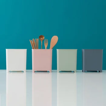 

Creative Multi-Function Chopsticks Spoon Fork Holder Kitchen Chopstick Rest Stand Draining Rack Holder