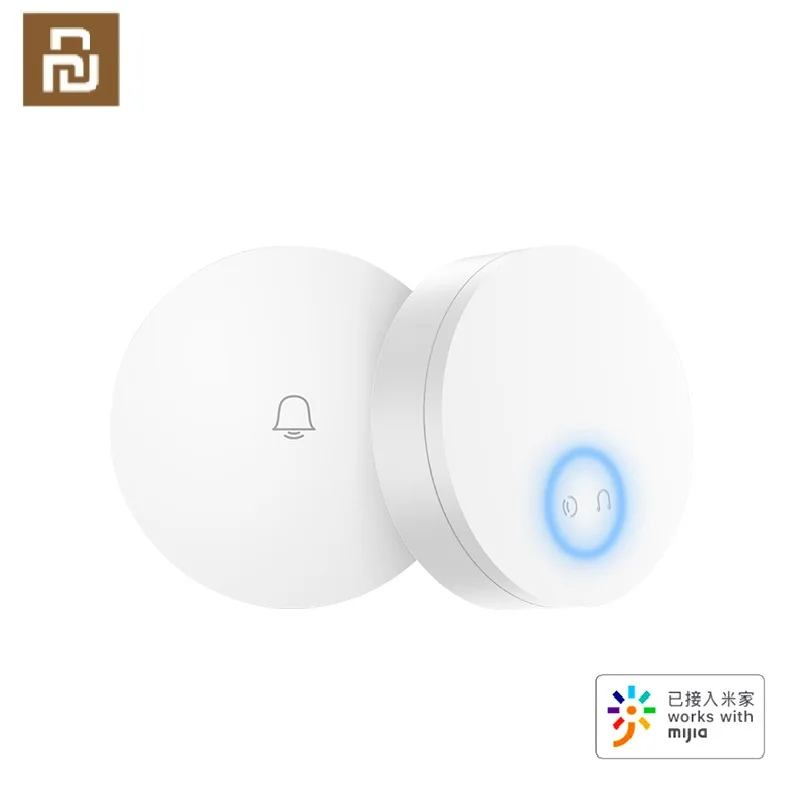 Youpin Linptech WIFI самогенерирующий беспроводной дверной звонок для Mijia APP функция
