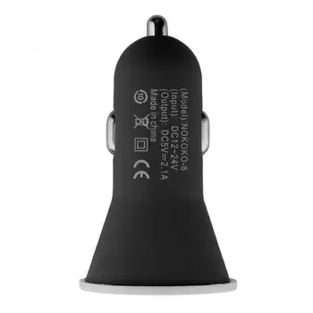 

Micro Universal Dual 2 Port USB Car Charger For iPhone for iPad for iPod 2.1A Mini Car Charger Adapter cigarette lighter Socket