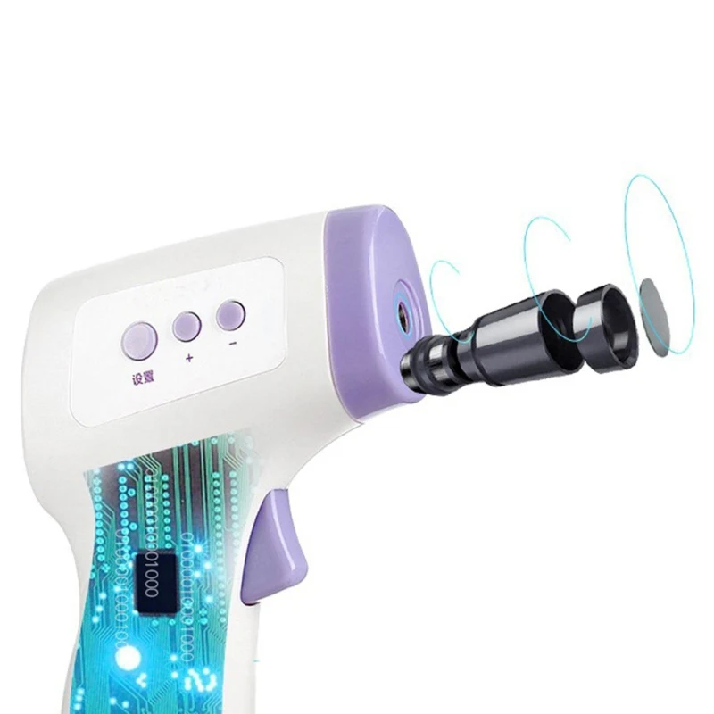 

Practical Non-Contact IR Infrared Thermometer Smart Thermometer Laser LCD Digital Pyrometer Forhead Body Care Temperature Meter