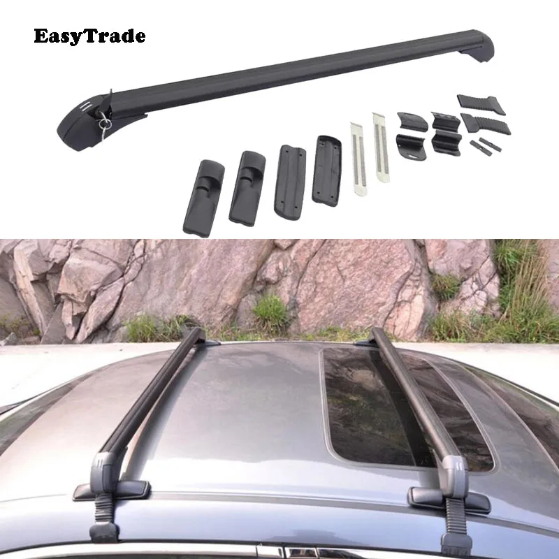 

2PSC Car Cross Bar For Toyota Corolla 2019 Accessories e120 Side Bars Cross Rails Top Roof Rack Luggage Carrier Rack