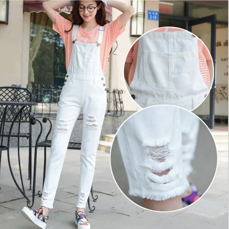 

spring new style 2020 women's jeans Super large codepants hole jean 798