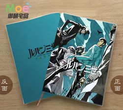 Cahier de dessin animé Lupin le troisième Agenda d'école en papier, planificateur d'agenda, carnet de croquis cadeau pour enfants, fournitures de bureau 