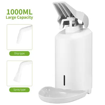 

Liquid Soap Dispenser Elbow Press Disinfectant Dispenser Wall-Mounted Soap Pumps Soap Dispenser For Home School Hotel Hospital