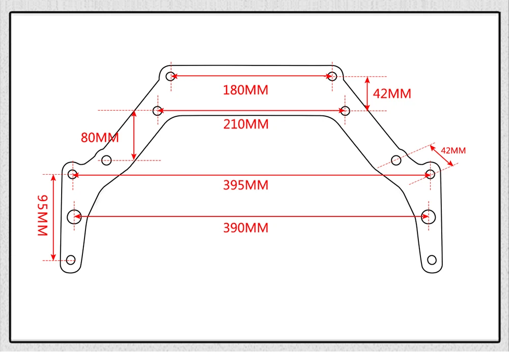 Адаптер Hypertune-Transmission Plate для 1962-Up Chevy TH350 TH400 BOP-TO Silver GM Turbo-Hydramatic Transmission 700R/4
