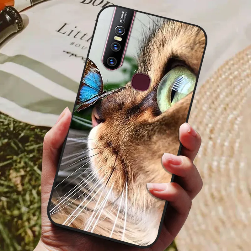 iphone pouch For VIVO V15 Pro Case Silicon Back Cover Phone Case for VIVO V15 Pro V15Pro V 15 1819 Cases Soft bumper coque VIVOV15 Pro 1818 mobile phone case with belt loop Cases & Covers