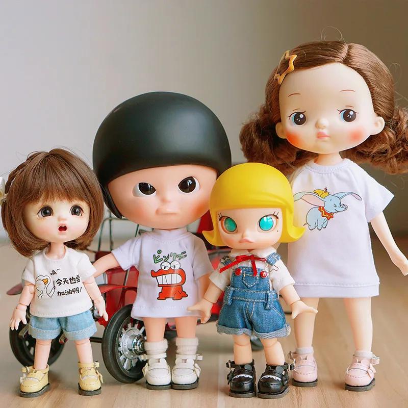 Ob11 детская обувь Molly 1/8 BJD holala девочка голова детская одежда bl ythe маленькая ткань PICCODO кукольные туфли кукольные аксессуары