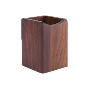 

Natural Wooden Pen Pencil Holder Multiple-use Desk Organizer Storage Box Desktop LX9A