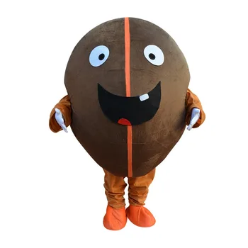

160-185cm Coffee Beans Cartoon Doll Costume Walking Mascot Carnival Party Stage Show Performance Animal Outfit Halloween Cosplay