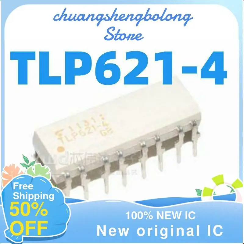 

5 шт. TLP621-4 TLP621 DIP-16 новый оригинальный IC