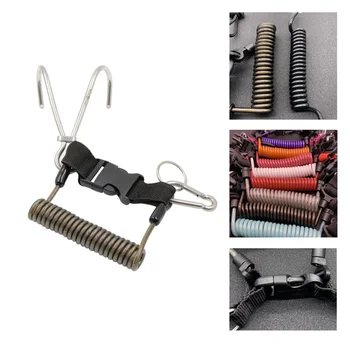 

Diving Reef Hook Stainless Steel Diving Safety Double Hook Quick-Release Hook Outdoor Surfing Underwater Sport Accessories 2ve