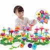 Flower Garden Building Toys - Build a Bouquet Floral Arrangement Playset for Toddlers and Kids Age 3, 4, 5, 6 Year Old Girls 1
