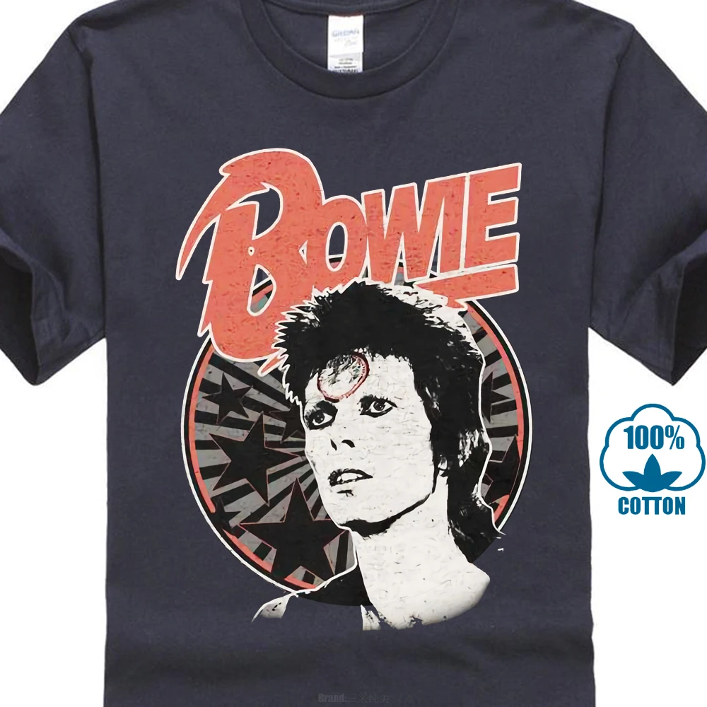 023161 г. Лицензированная взрослая футболка David Bowie Space Oddity|Футболки| |