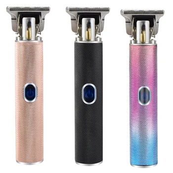 

Electric Outliner Hair Clippers Cordless Rechargeable Barber Grooming Kits Pro T-Blade Trimmer Close Cutting Machine for Men