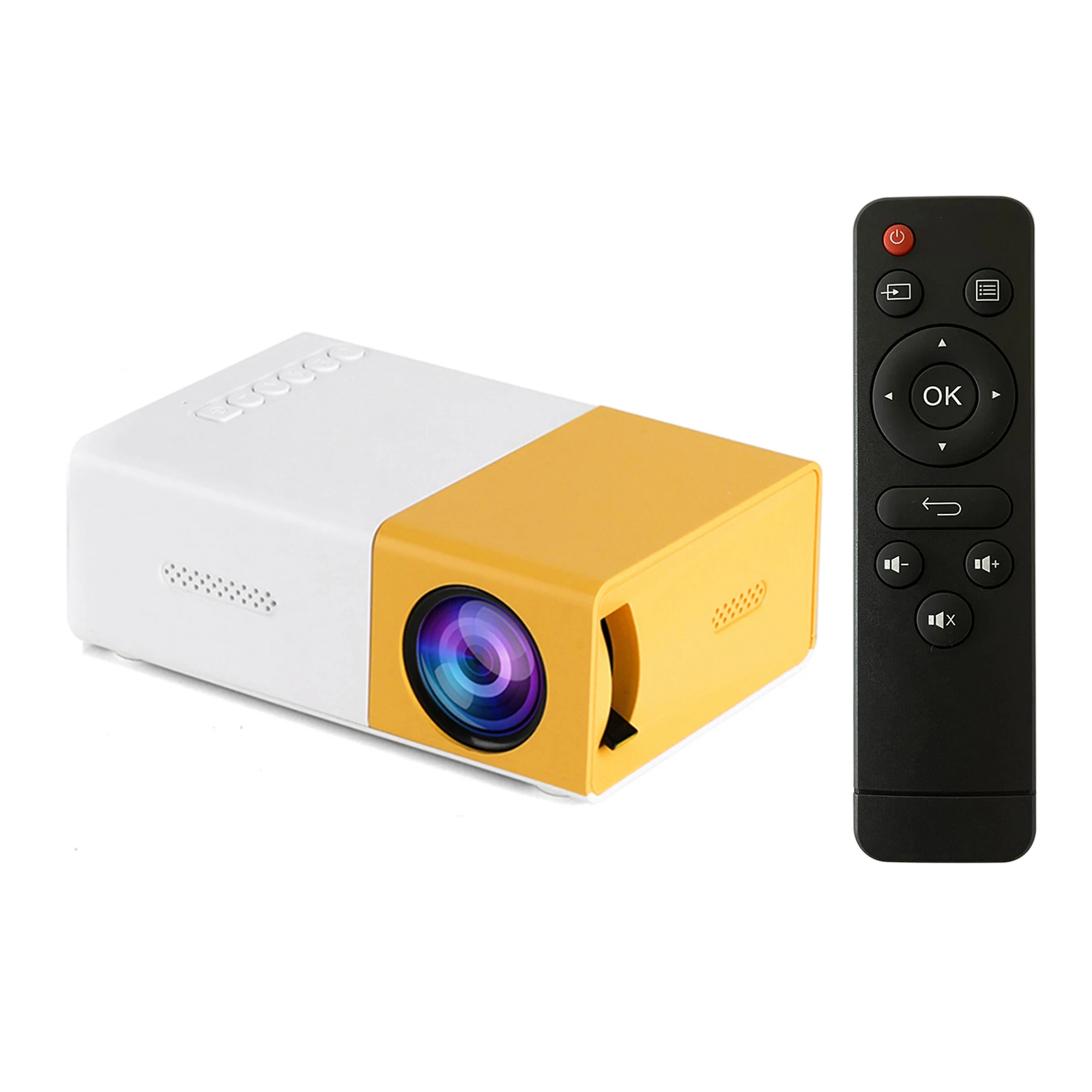 2020 1080P светодиодный мини проектор карманный Проектор для домашнего кинотеатра с