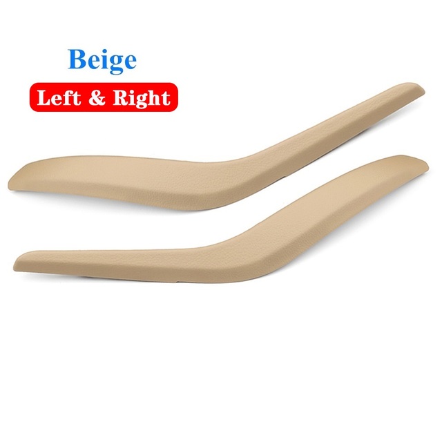 Black/Beige Interior Door Handle Panel Pull Trim Cover Car Accessories For BMW X1 E84 16d/16i/18d/20d 2010-2016 51412991778