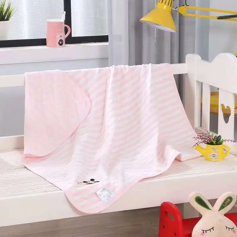

Strength Disney Toning Knitted Summer Quilt Machine Washable Washed Cotton Summer Blanket Airable Cover