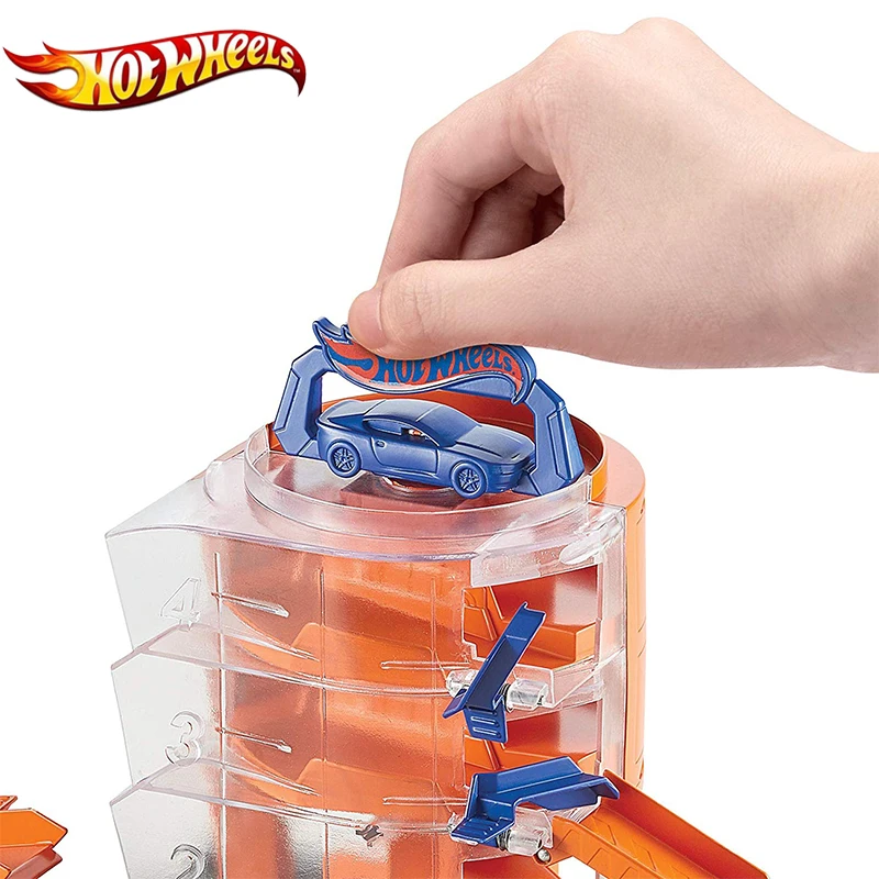Hot Wheels машинка трек детские игрушки городская тема супер спина автосалон мульти-Цвет мини литья под давлением автомобилей GBF95 Hotwheels Faixa de brinquedo