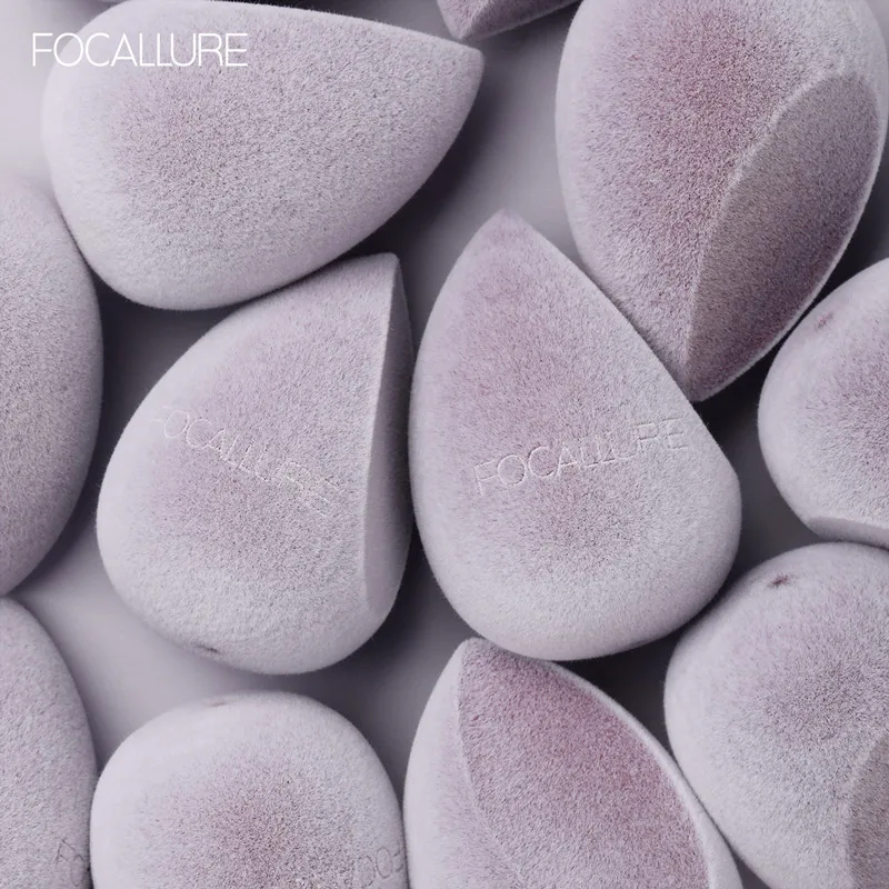FOCALLURE Профессиональный Мягкий косметический спонж из микрофибры бархатная пудра