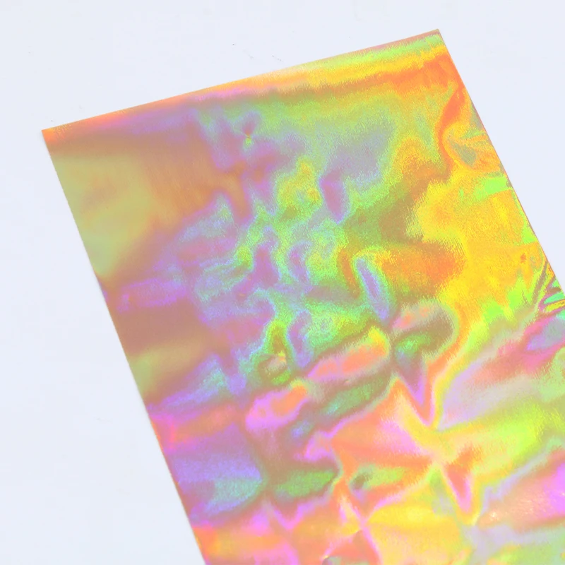 Laser Gold Hot Stamping Foil Paper Holographic Transfer Laminator Foil