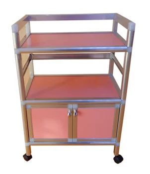 

Modern minimalist open kitchen cupboard assembly physiotherapy medical beauty cart