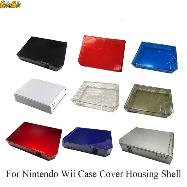 Black White Blue Transparent Color Full Set Housing Case Cover
