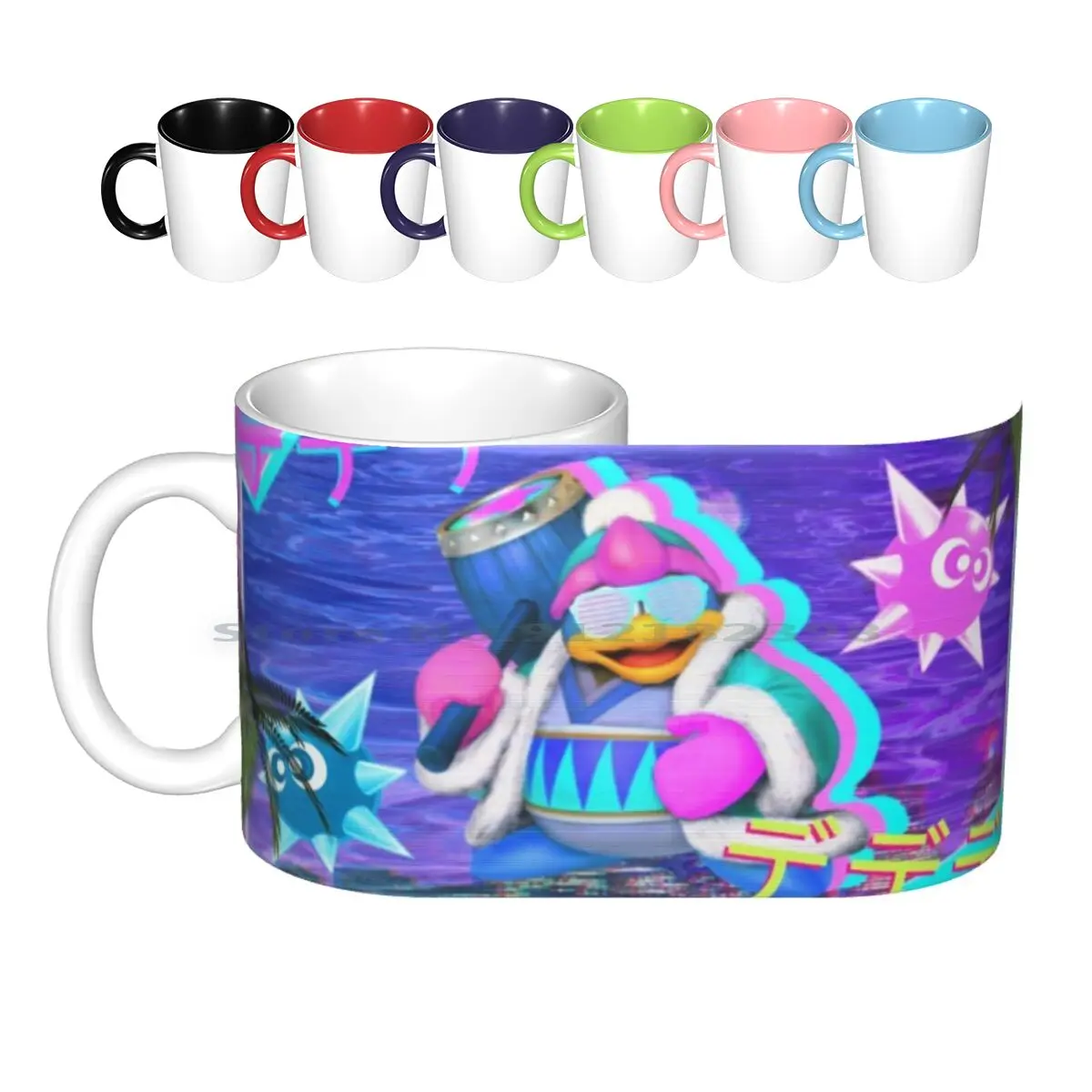 King Dedede Tazze In Ceramica Tazze Da Caffè Tazza Da Tè Al Latte King Dedede Dedede Super Smash Bros Super Smash Bros 4 Wii U Sm4Sh Super