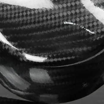 

Glossy 5D Carbon Fiber Vinyl Film Bubble Free Car DIY Sticker Decal Waterproof Easy to install