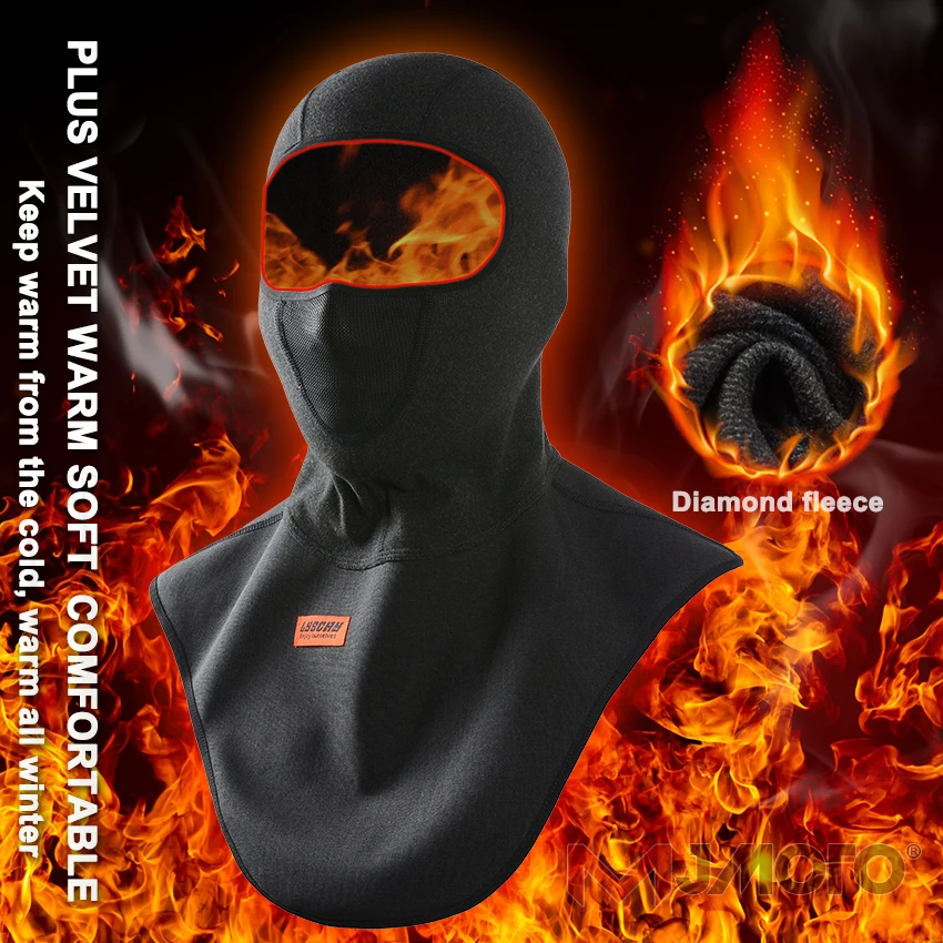 New Balaclava Face Mask Thermal Winter Fleece Windproof Ski Mask for Men & Women 