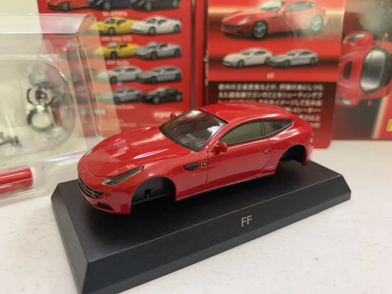 

1/64 KYOSHO FF LM F1 RACING Collection of die-cast alloy assembled car decoration model toys