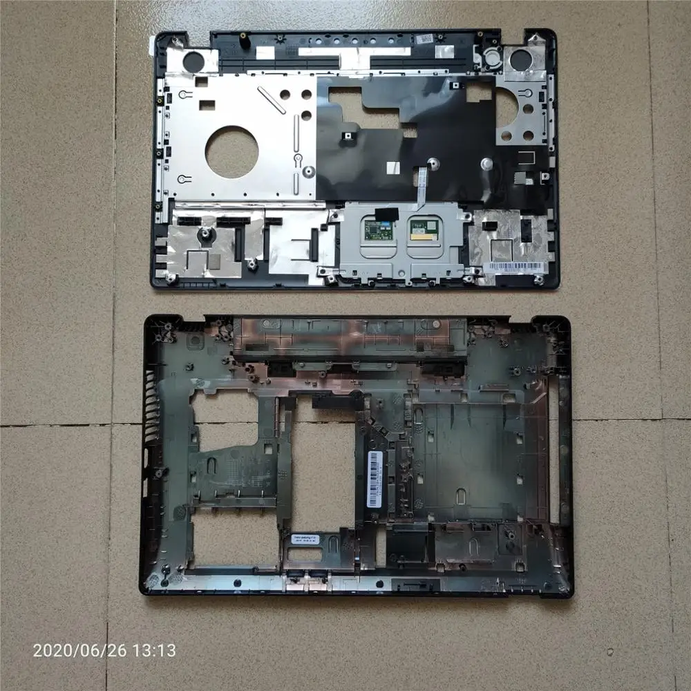 Новый оригинальный чехол накладка Lenovo IdeaPad Z580 Z585 базовый корпус черный 3ALZ3BALV00 и