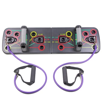 

Multifunction Pull Rope Training Push-ups Stand Board Breast Training Exercise Body Building Muscle Relex Fitness Equipment Home