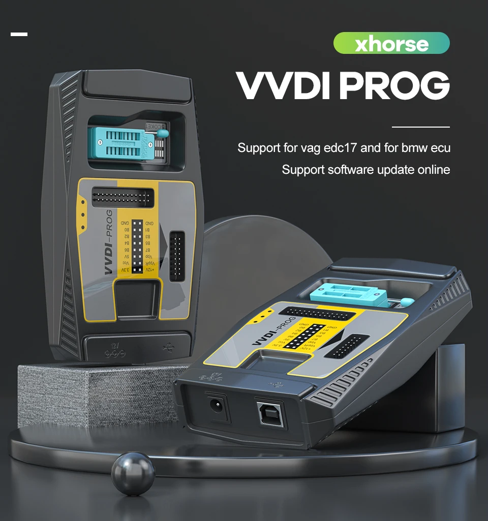 Программатор Xhorse VVDI Prog V4.9.8 инструмент для автомобильных ключей BMW программатор