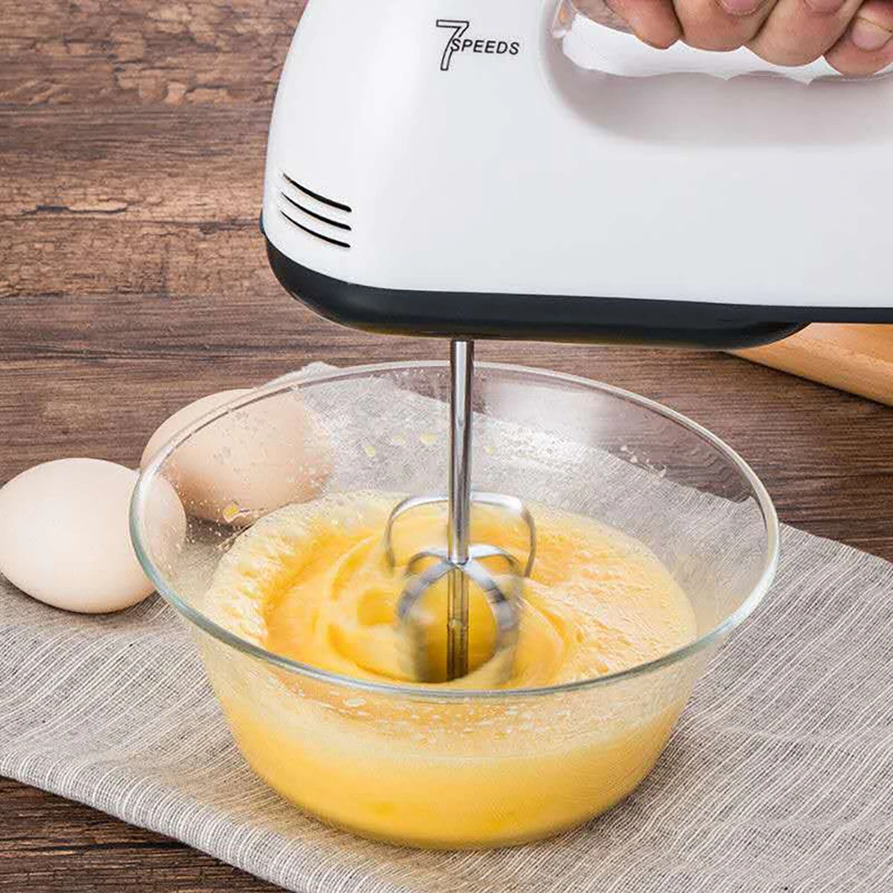 Electric Handheld Mixer 260W 7 Speed Handle Mixer Egg Beater Automatic  Cream Food Cake Mixer Food Blender - AliExpress