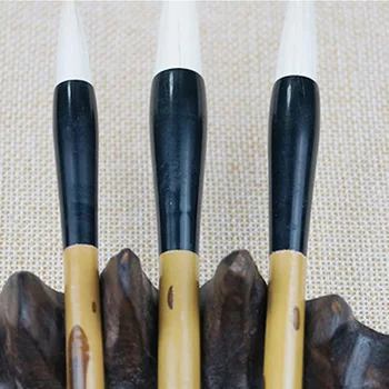 

3pcs/pack For School Chinese Calligraphy Brush Pen Weasel Hair Stationary Hobby Student Supplies Painting Writing Drawing Artist